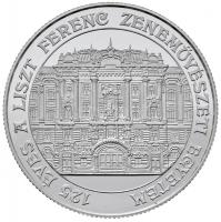 2000. 3000Ft Ag "125 éves a Liszt Ferenc Zeneművészeti Egyetem" T:PP