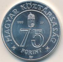 1999. 75Ft Ag "75 éves az MNB" T:BU