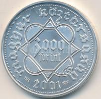 2001. 3000Ft Ag "Ezeréves a magyar pénzverés" T:BU