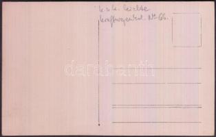 cca 1916 Katonák és gépkocsik, hátulján feliratozva, 9×14 cm