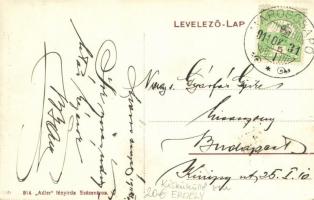 Maroscsapó, Réz Mihályné háza, községháza; Adler fényirda Szászváros / mansion house, town hall