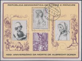 1979 Albrecht Dürer halálának 450. évfordulója blokk Mi 37