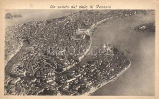 Venice, Venezia; aerial view