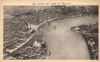 Venice, Venezia; aerial view