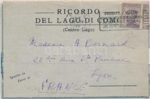 Lago di Como / Lake Como and its surrondings, leporellocard