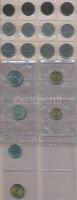 Bulgária 131db-os vegyes fémpénz gyűjtemény 2 albumban és berakólapokon, közte néhány szerb érme T:v...