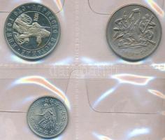 Bulgária 131db-os vegyes fémpénz gyűjtemény 2 albumban és berakólapokon, közte néhány szerb érme T:v...