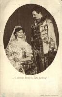 Charles IV and Zita (small tear)