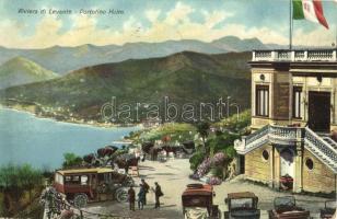 Portofino, Riviera di Levante, Kulm / spa hotel, automobiles