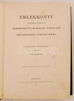 Emlékkönyv a királyi magyar természettudományi társulat félszázados jubileumára. Szerk. a Titkárság....