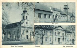 Adony, Római katolikus templom, Községháza, Járásbíróság (EK)
