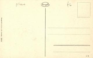 Gdansk, Danzig; Langebrücke mit Frauentor / steamships, bridge