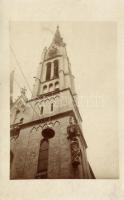 1925 Budapest XIII. Kármelhegyi Boldogasszony kármelita templom, új harang beemelése; Magyar Imre photo