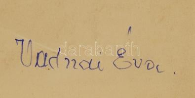 1938 Vadnai Éva Szíriában fellépő táncosnő (?) portréja, amely Damaszkuszban készült Dikra műtermébe...