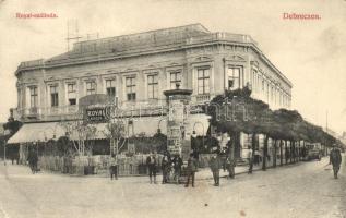 Debrecen, Royal szálloda, autóbusz, kiadja Thaisz Arthur (EK)