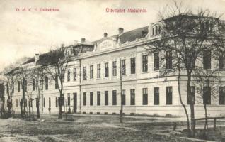 Makó, D.M.K.E. Diákotthon, Vészi Dezső kiadása