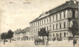 Igló, Gimnázium, Divald Károly fia / secondary school (EK)