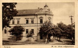 Ipolyság, Reálgimnázium, Pivarcs Anna kiadása / grammar school