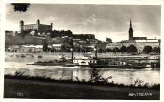 Pozsony, castle, church, SS Paris