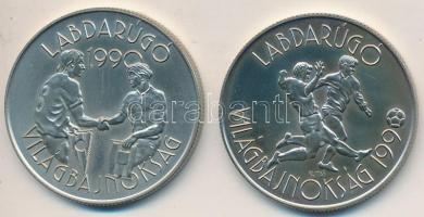 1988. 100Ft "Labdarúgó VB (III)/Két játékos" +  1989. 100Ft "Labdarúgó VB - Kézfogás&...