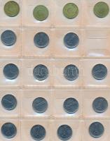 Törökország 191db-os fémpénzgyűjtemény albumban T:vegyes
Turkey 191pcs of coins in collectors album ...