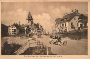 Semmering, Hotel Erzherzog Johann, Post villa / hotel, villa, automobile