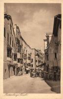Rattenberg, street with merchants