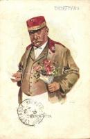 Dienstmann / Austrian porter from Vienna, B.K.W.I. 917-5. (EK)