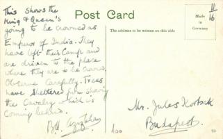 1911 Delhi, Coronation Durbar; George V's coronation procession