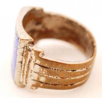 1933 Jamboree feliratú fém gyűrű, kék, d: 2 cm