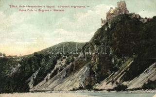 Sztrecsnó, Sztrecsény; vár / castle, Feitzinger Ede No. 854. (EK)