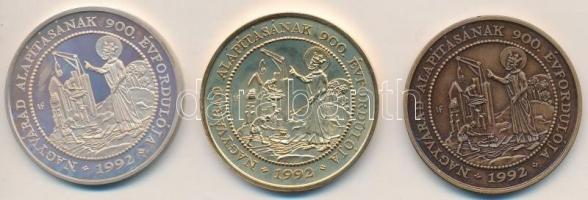 Lebó Ferenc (1960-) 1992. "László király szentté avatásának 800. évfordulója / Nagyvárad alapít...