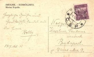 Szomolnok, Smolník, Schmöllnitz; Marienkapelle / chapel