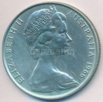 Ausztrália 1966. 50c Ag "II. Erzsébet" T:1-
Australia 1966. 50 Cents Ag "Elizabeth II...