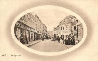 Győr, Király utca, Nagy Sándor kávébehozatal üzlete