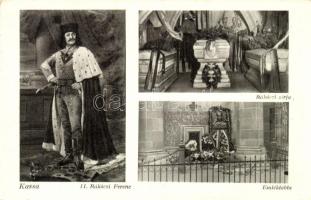 Kassa, II. Rákóczi Ferenc sírja, emléktábla, Gotterer S. kiadása / tomb, memorial plaque (EK)