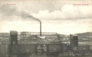 Ózd, Emelő daru, tehervagon