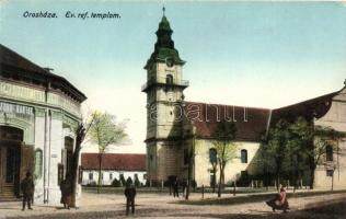 Orosháza, Evangélikus templom, Dísztemetkezési vállalat (Rb)