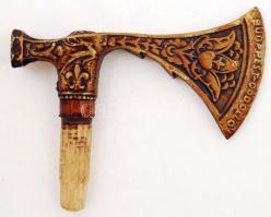 1933 9 db díszes cserkész fokos fej, "1933 IV. Jamboree Budapest - Gödöllő" felirattal, kü...