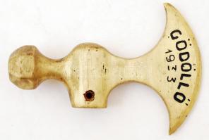 1933 9 db díszes cserkész fokos fej, "1933 IV. Jamboree Budapest - Gödöllő" felirattal, kü...