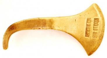 1933 9 db díszes cserkész fokos fej, "1933 IV. Jamboree Budapest - Gödöllő" felirattal, kü...