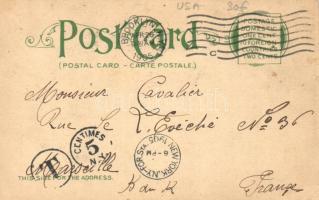 New York, Grants Tomb, litho