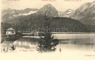 Tátra, Csorba-tó, Kriván, Szoliszko, Csorbai csúcs / mountain