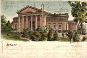 Budapest XIV. Műcsarnok litho (EB)