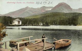 Tátra, Szentiványi Csorba-tó, felvette Filla E.  / villa, lake (EK)