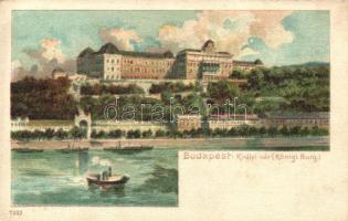 Budapest I. Királyi vár litho (EK)