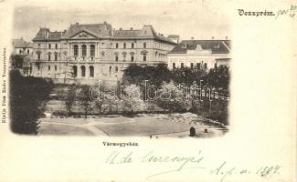 Veszprém, Vármegyeház, kiadja Pósa Endre