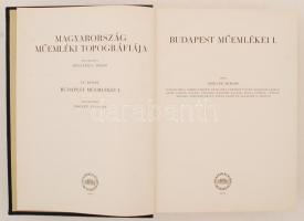 Pogány Frigyes (szerk.): Budapest műemlékei I. Magyarország topográfiája. IV. kötet. Budapest, 1955,...