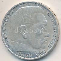 Német 3. Birodalom 1936G 2M Ag "Hindenburg" T:2,2-
German Third Reich 1936G 2 Mark Ag &quo...