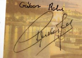Puskás Ferenc (1927-2006) aláírása elküldött levelezőlapon